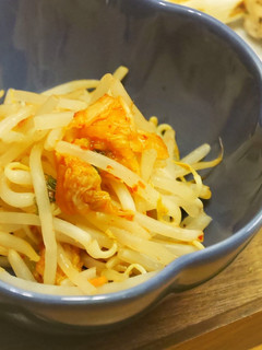 簡単おつまみ★レンチンもやしのキムチあえ-レシピのメイン写真