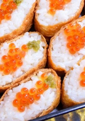 デパ地下のいくらとワサビの贅沢いなり寿司-レシピのメイン写真