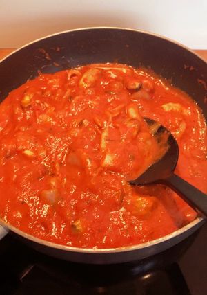 ドイツDEギリシャ風パスタソース-レシピのメイン写真