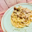 しめじと舞茸のクリームパスタ