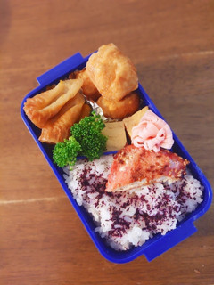かぼちゃと竹輪の煮物和風弁当♪-レシピのメイン写真