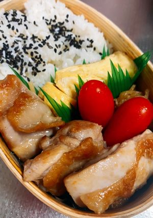 チキンステーキ弁当-レシピのメイン写真