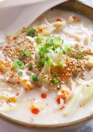 糖質ゼロ麺で!ヘルシー豆乳坦々麺-レシピのメイン写真