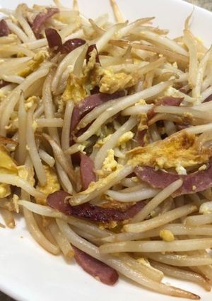 超簡単で美味しい★もやしの卵炒め-レシピのメイン写真