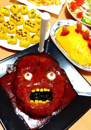 ハッピーハロウィン♪ゾンビバーグ-レシピのメイン写真