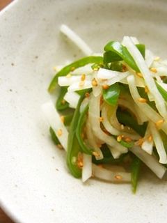 ピーマン・大根の酢の物♪ピーマン香る♪-レシピのメイン写真