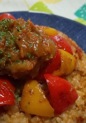 残り物キーマカレー+冷やご飯de焼き飯-レシピのメイン写真