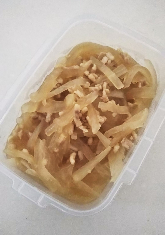 大根とひき肉の炒め煮-レシピのメイン写真