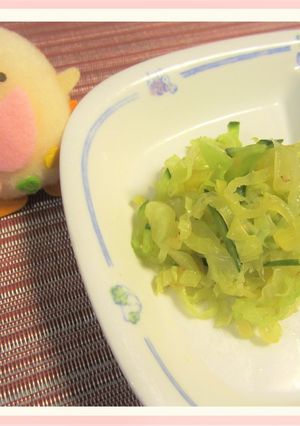 たべまる給食【たくあんあえ】-レシピのメイン写真