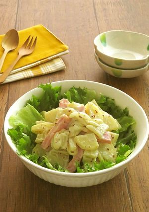 レンジで簡単☆粒マスタードのポテトサラダ-レシピのメイン写真
