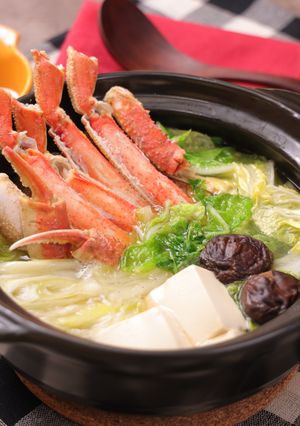旨味たっぷり！かにすき鍋-レシピのメイン写真