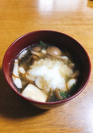 青じそ香る♪整腸お味噌汁-レシピのメイン写真