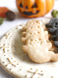 ハロウィン♡サックサク米粉クッキー-レシピのメイン写真