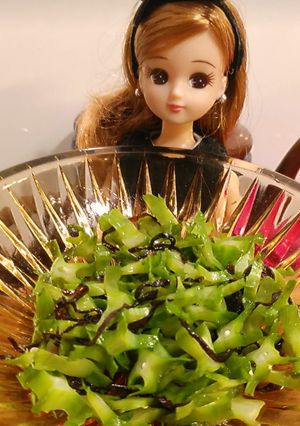 リカちゃん♡無限四角豆( ⊡⊒⊡)-レシピのメイン写真