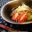 ☆茄子の焼き浸し〜花オクラ添え☆