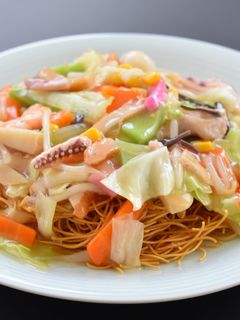 パリパリ食感が楽しい!長崎皿うどん-レシピのメイン写真