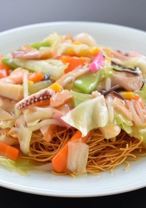 パリパリ食感が楽しい!長崎皿うどん-レシピのメイン写真