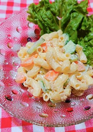 ぶり焼きほぐしのマカロニサラダ-レシピのメイン写真