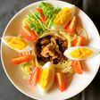 ペペロンチーノと那古野の華・くるみの華