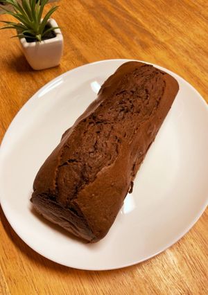 焼きたてを是非!ココアパウンドケーキ-レシピのメイン写真