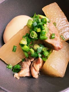 豚角切り肉と大根の甘辛煮-レシピのメイン写真