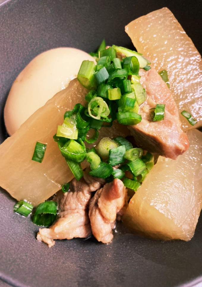 豚角切り肉と大根の甘辛煮-レシピのメイン写真