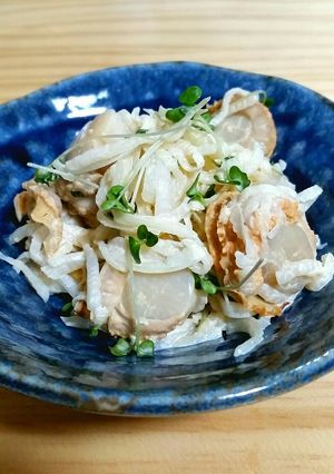 大根とホタテのマヨサラダ♪-レシピのメイン写真