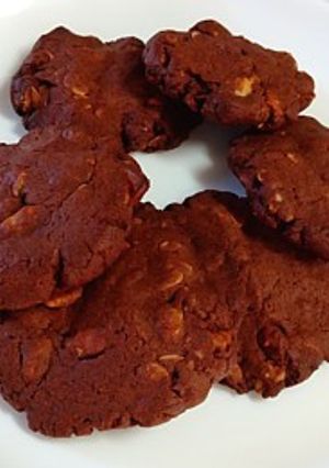 バター不使用グラノーラのざくざくクッキー-レシピのメイン写真