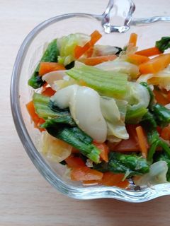 簡単副菜野菜の和え物(おかか入り)お弁当-レシピのメイン写真