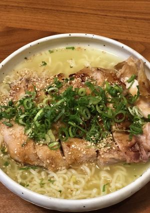 照り焼きサッポロ一番塩ラーメン-レシピのメイン写真