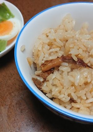アカモミタケの炊き込みご飯-レシピのメイン写真