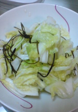工程３つだけ！カボスで爽やか白菜の浅漬け-レシピのメイン写真