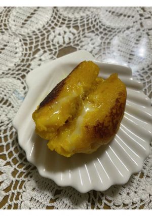 おやつ、お弁当に!チーズのカボチャもち-レシピのメイン写真