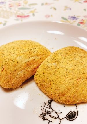 サイリウム ♡ ミルクきな粉餅-レシピのメイン写真