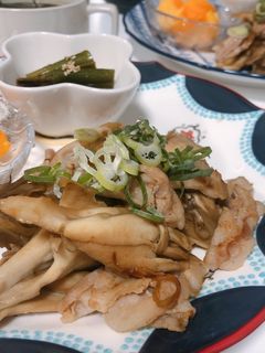 まいたけと豚バラの甘辛炒め-レシピのメイン写真