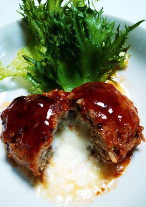チーズとろーん♡栄養満点ハンバーグ！-レシピのメイン写真
