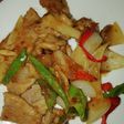 野菜もお肉もこれ一本!で、豚ステーキ