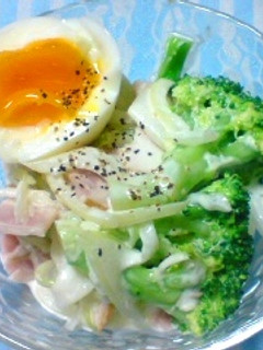 ブロッコリーのヨーグルトサラダ♪-レシピのメイン写真