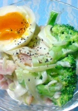 ブロッコリーのヨーグルトサラダ♪-レシピのメイン写真