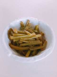 サツマイモの茎の佃煮風-レシピのメイン写真
