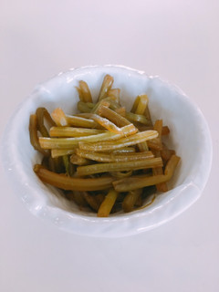 サツマイモの茎の佃煮風-レシピのメイン写真