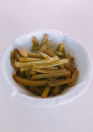 サツマイモの茎の佃煮風-レシピのメイン写真
