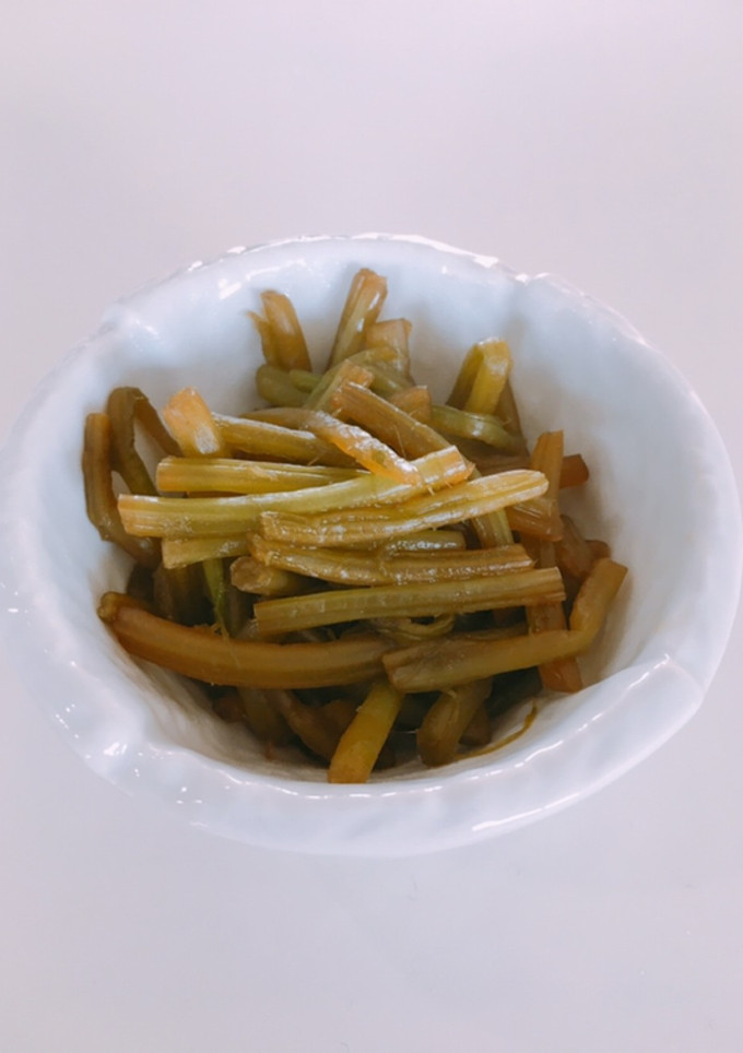 サツマイモの茎の佃煮風-レシピのメイン写真