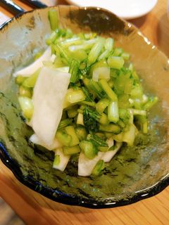 かぶの葉の塩揉みサラダ-レシピのメイン写真