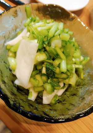 かぶの葉の塩揉みサラダ-レシピのメイン写真