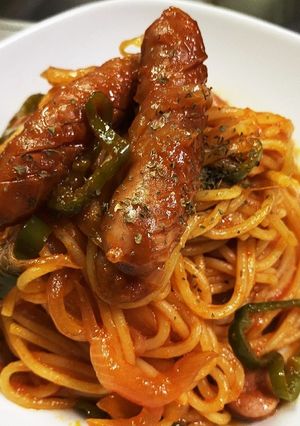調味料はケチャップのみ！俺のナポリタン！-レシピのメイン写真