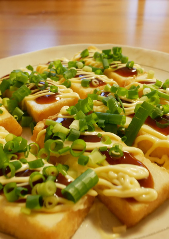 厚揚げお好み焼き風-レシピのメイン写真