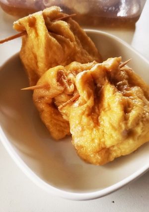 男飯☆レンジで簡単『餅巾着』-レシピのメイン写真