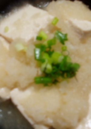 ヘルシー！ノンオイル！豆腐のおろし煮！-レシピのメイン写真