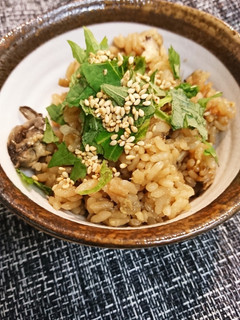 舞茸ベビーホタテの炊き込みご飯-レシピのメイン写真
